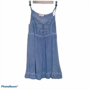 Black Swan Tie Dye Slip Dress Embellished Large